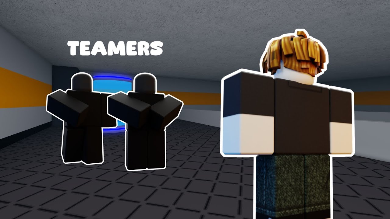 JOGUEI COM CONTA LEVEL FAKE CONTRA TEAMERS NO MARRETÃO (FLEE THE FACILITY)