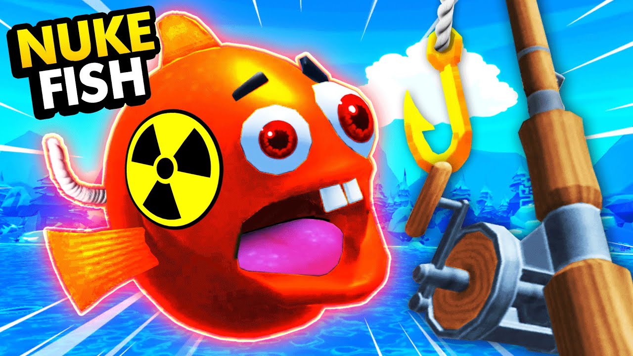 Catching NUKE FISH On SECRET TREASURE HUNT In VR (Crazy Fishing Virtual