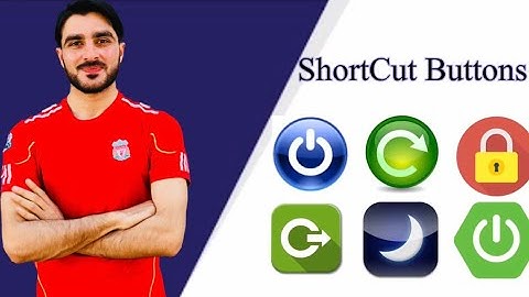 How To Create Shutdown/Restart/SignOut/Lock/Sleep and Hibernate Shortcuts in Windows 7,8,8.1,10 &11