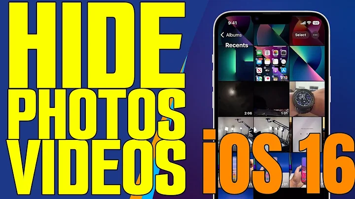 iOS 16: How To Add Photos & Videos To Hidden Album In iOS 16