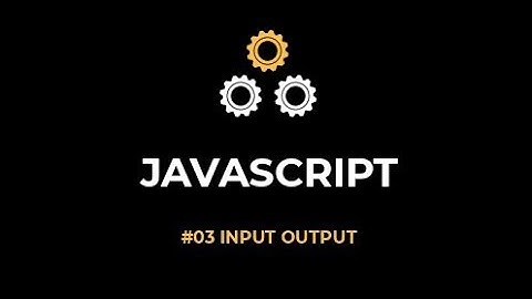 Pemrograman Dasar JavaScript Input Output 03