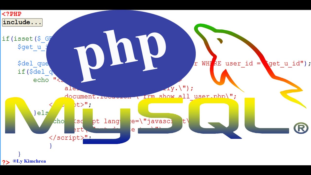 Menu and Sub Menu in PHP MySQL Tutorial (Khmer) - YouTube
