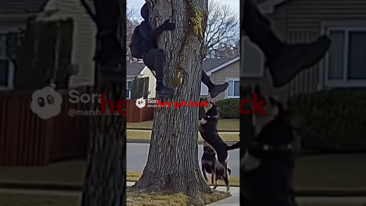 He wasn’t expecting to climb today 