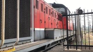 米子駅構内 DD51-1802 連結作業 9081レ組成完了!
