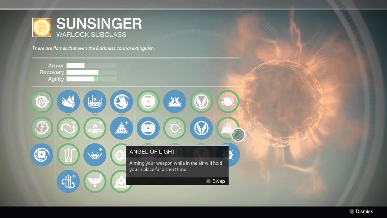 Destiny My Level 32 Sunsinger Warlock Build
