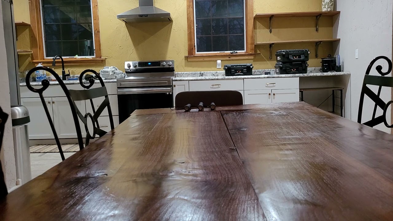 Investigating the kitchen at the Morse Mill Hotel!