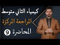 كيمياء الثاني متوسط الفصل الخامس الحوامض والقواعد الحوامض المحاضرة 9 ص71 72 73 74 المنهج الجديد2024