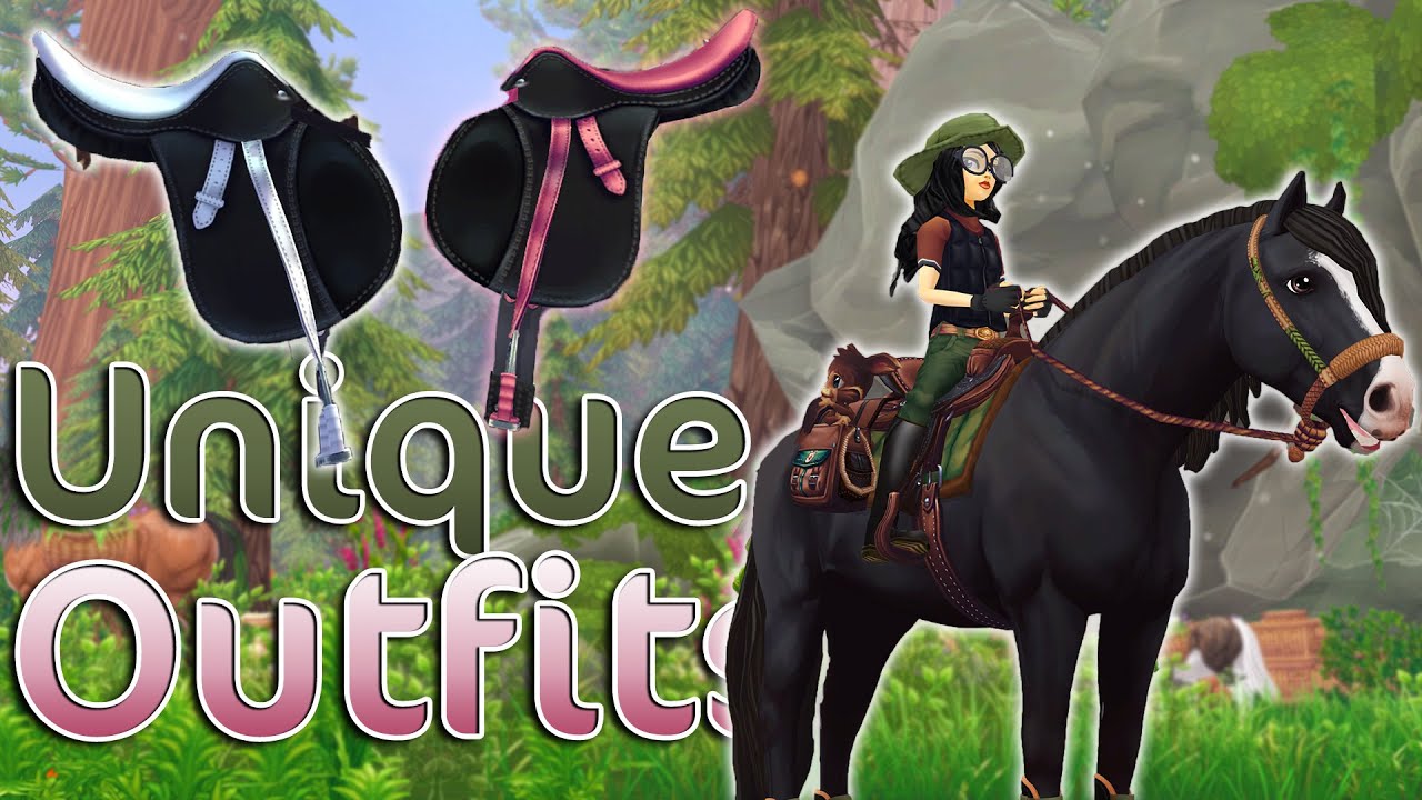 Star Stable UNIQUE Outfits using The NEW Racing Gear 😱 YouTube