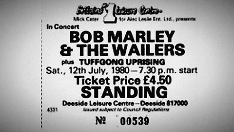 Bob Marley "Deeside Leisure Center: 07/12/80" (Complete - SBD)