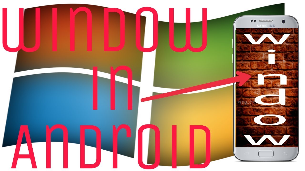 window in android / window chalaye android me [hindi] - YouTube