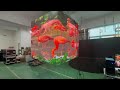 Five Sided LED Cube Display