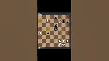 How to (almost) beat a max level chess bot #shorts #chess #bot
