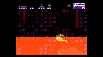 Glitch! The most unique and hilarious game-over on Super Metroid ever.