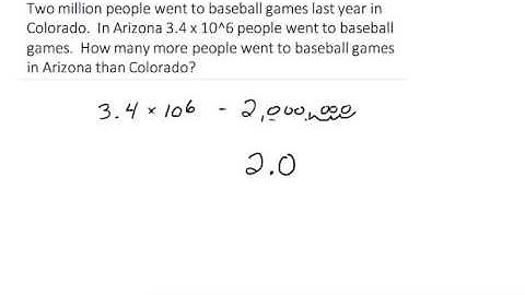 grade 8 scientific notation