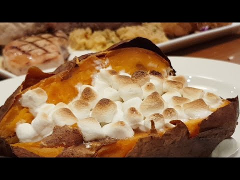 最道地的美國德州牛排：焦糖烤蕃薯人間美味 The most delicious caramel baked potato