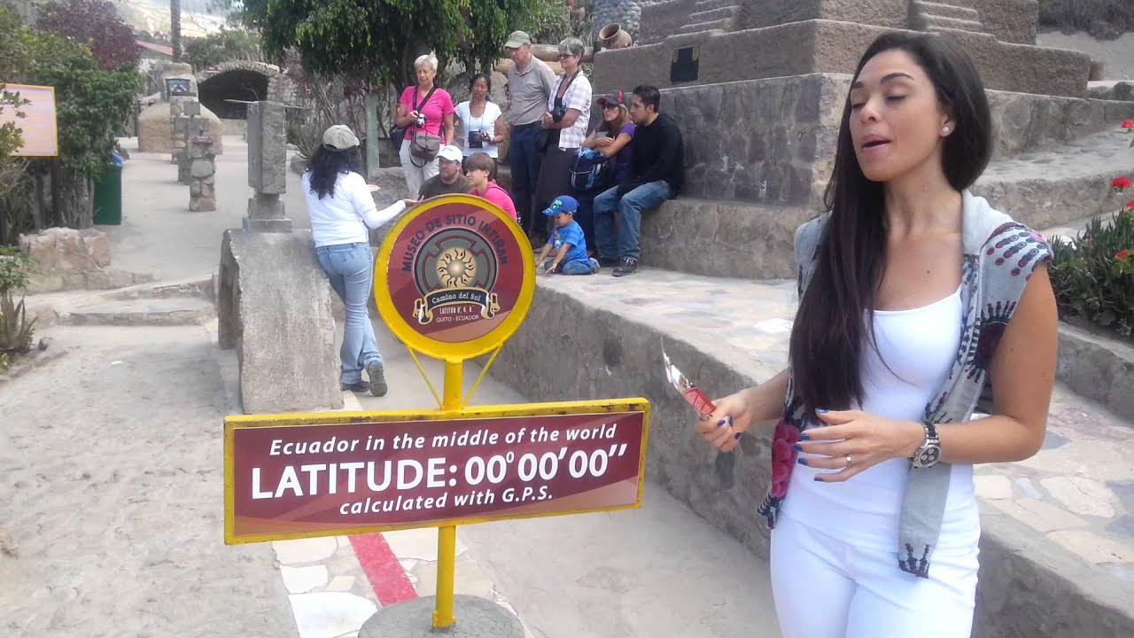La verdadera mitad del mundo en Quito. - YouTube