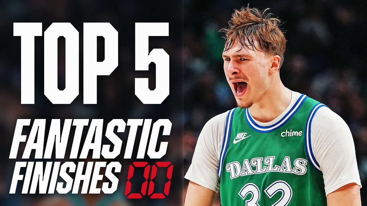 The Top 5 WILDEST ENDINGS of Week 15 | 2025-26 NBA Season