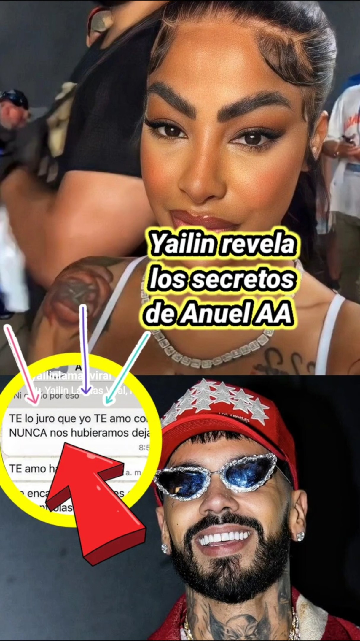 Yailin revela los secretos de Anuel AA. #yailinlamásviral #anuelaa