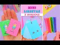 Cómo Hacer Mini Libretas Fácil / 3 Maneras / Manualidades Con Papel / Ideas Creativas