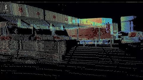 Fence Demo: 940nm High-Resolution Global Shutter Flash Lidar with 200m Range