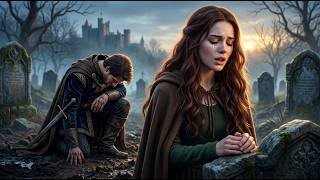 She Hummed the Mourning Song Over a Stranger's Grave — The King Behind Her Dropped to His Knees