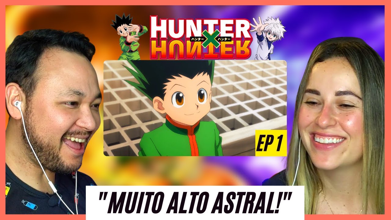 ASSISTINDO HUNTER X HUNTER PELA PRIMEIRA VEZ! - React EP 1 