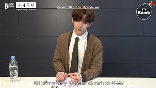 [VIETSUB] [BANGTAN BOMB] 2021 FESTA Exam Behind the Scenes - BTS (방탄소년단) screenshot 5