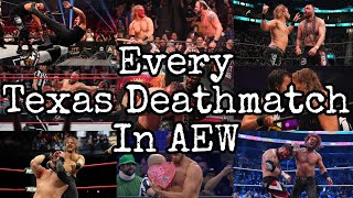 Every Texas Deathmatch In AEW REUPLOAD