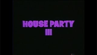 HOUSE PARTY III (1994) RED BAND VHS | Trailer | #houseparty3 #vhsrip