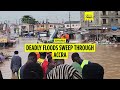 Deadly floods sweep through Ghana's capital