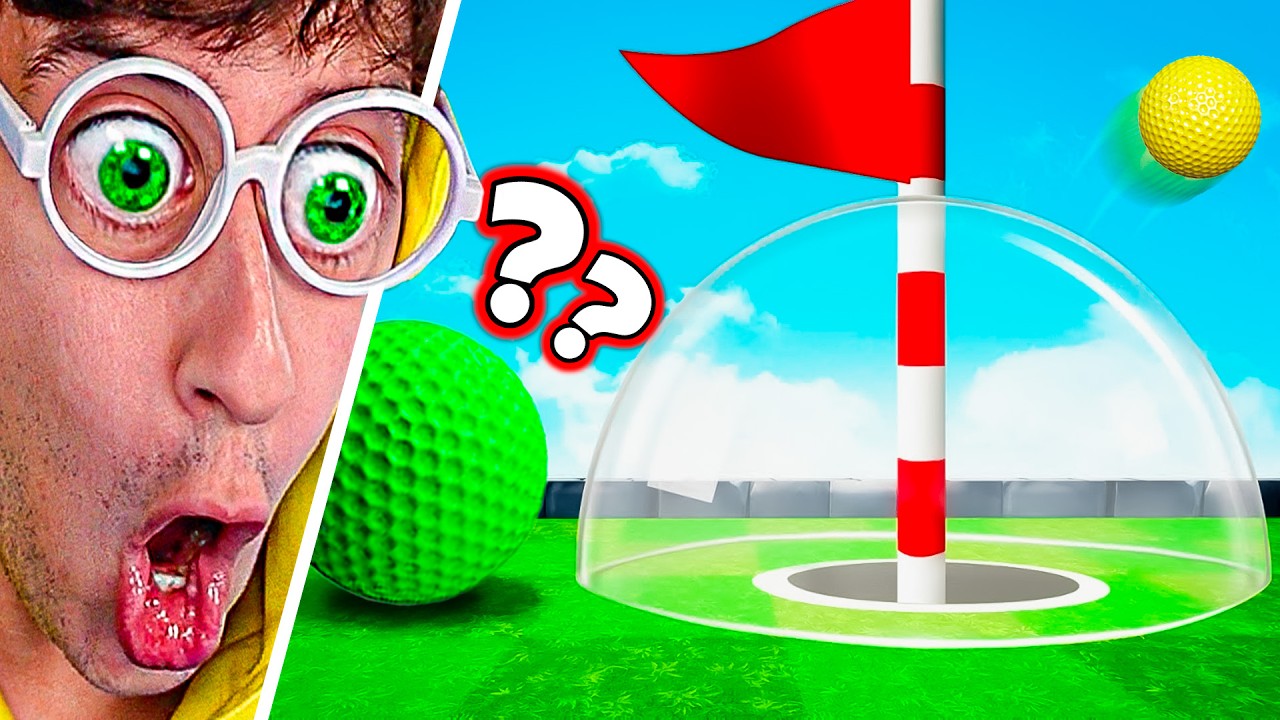 NO ENTIENDO NADA ⛔ HOYO TROLL vs HERMANO 😂⛳! (Golf it imposible) - TEKENDO