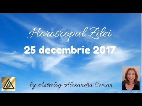 Video: 25 Decembrie Horoscop