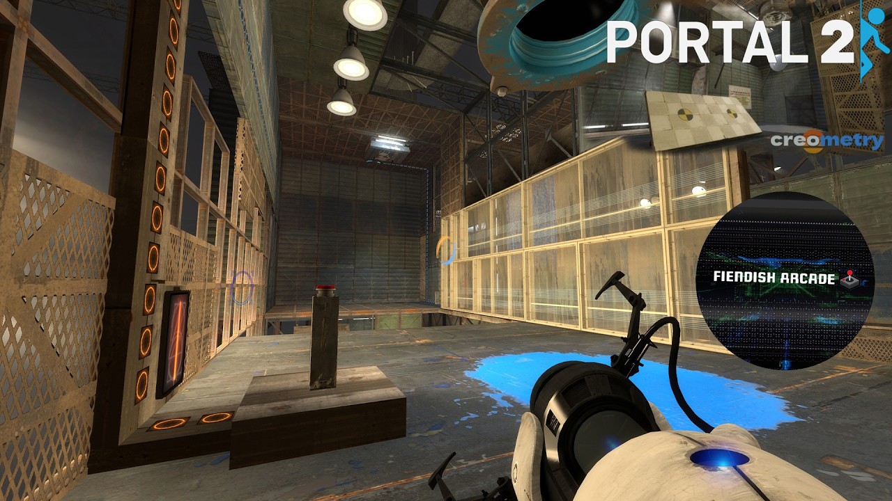 First Play of Portal 'Creometry' Full Playthrough