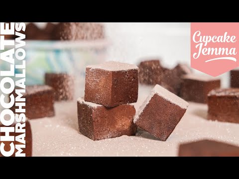 Easy Chocolate Marshmallows  Cupcake Jemma