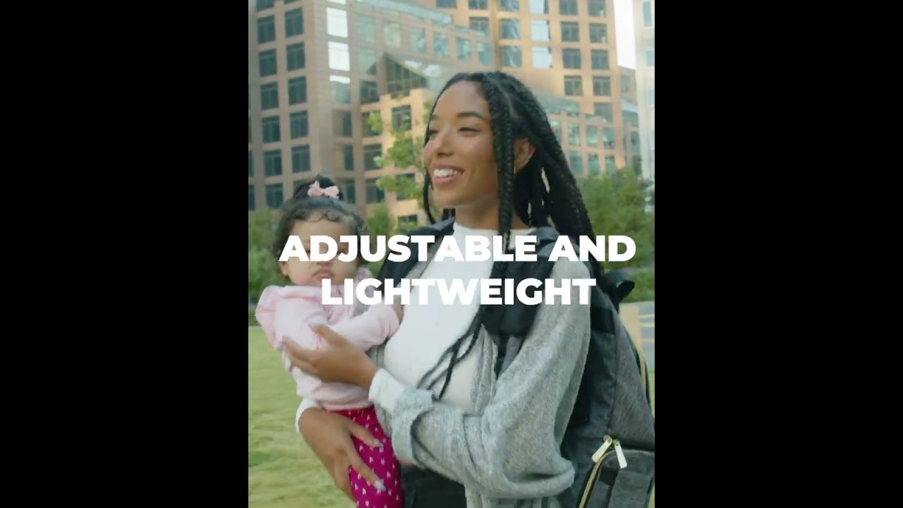 Lublu - convertible diaper bag to baby carrier comparison video