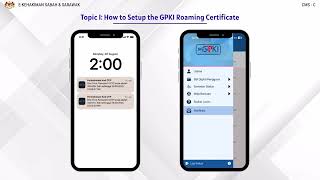 How to Configure and Use a GPKI Roaming Certificate in the eKSS-CMS-C System screenshot 5