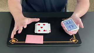 Perfect Open Prediction (card trick)