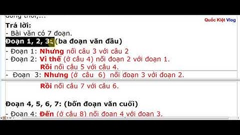 Lớp 5 Luyện từ và câu tuần 27 Liên kết các câu trong bài bằng từ ngữ nối