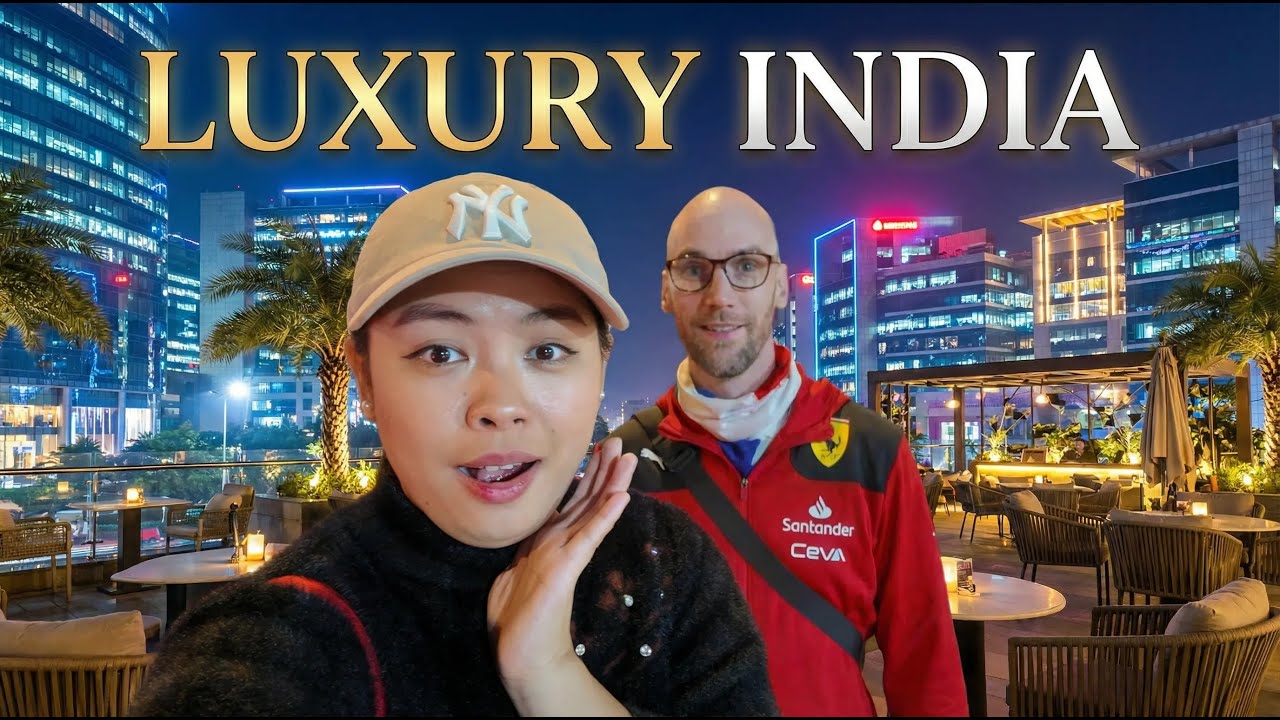 “Inside India’s Luxury Capital 🇮🇳 | Cyber City, Hauz Khas & Khan Market”