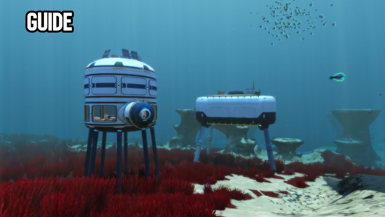 Compact base on the Grassy Plateaus guide | Subnautica - YouTube