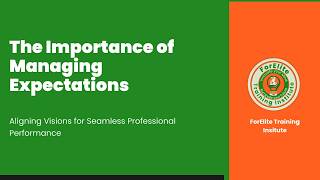 The Importance of Managing Expectations | Communication & Planning Skills