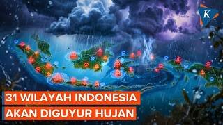 Today's Weather: BMKG Predicts Rain in 31 Areas, Here Are the Areas!
