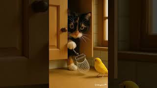 Stealthy Cat Ambush 隠密な猫の奇襲 Emboscada Sigilosa Del Gato