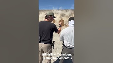 Bill drill with transition fundamentals with Ben Stoeger #carryoptics #uspsa #tacticalshooter