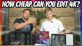 4K Editing PC Build ($590 Our Cost) for Editor JON