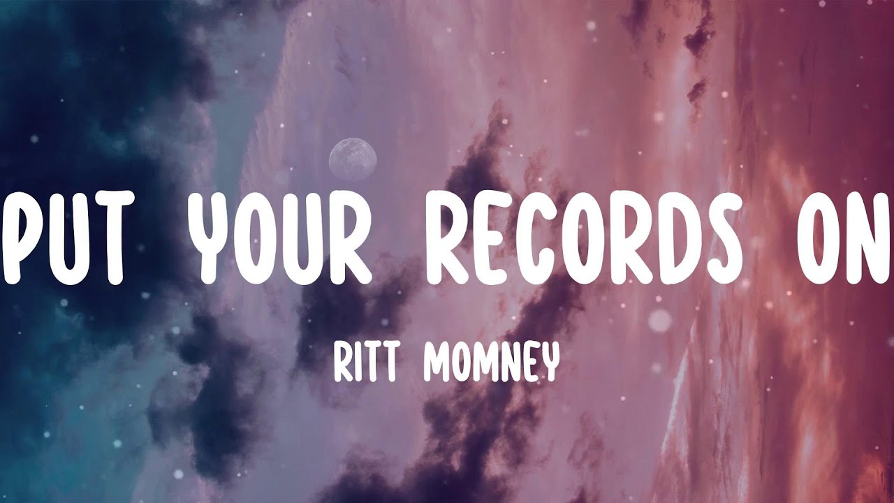 Ritt Momney - Put Your Records On (Lyrics) Just go ahead, let your hair