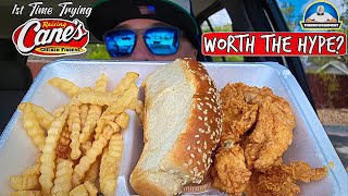 1st Time Trying Raising Cane&#39;s®! 🐔 | Cane&#39;s Tenders Review! | Worth The HYPE? | theendorsement