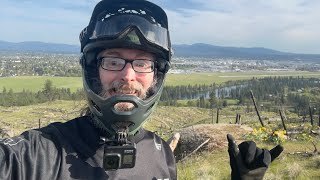 I get to test out a new jump on Bomber trail!