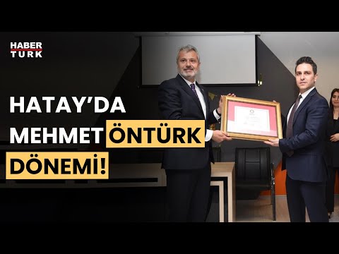 CHP Hatay'da itiraz etmişti: AK Partili Mehmet Öntürk mazbatasını aldı
