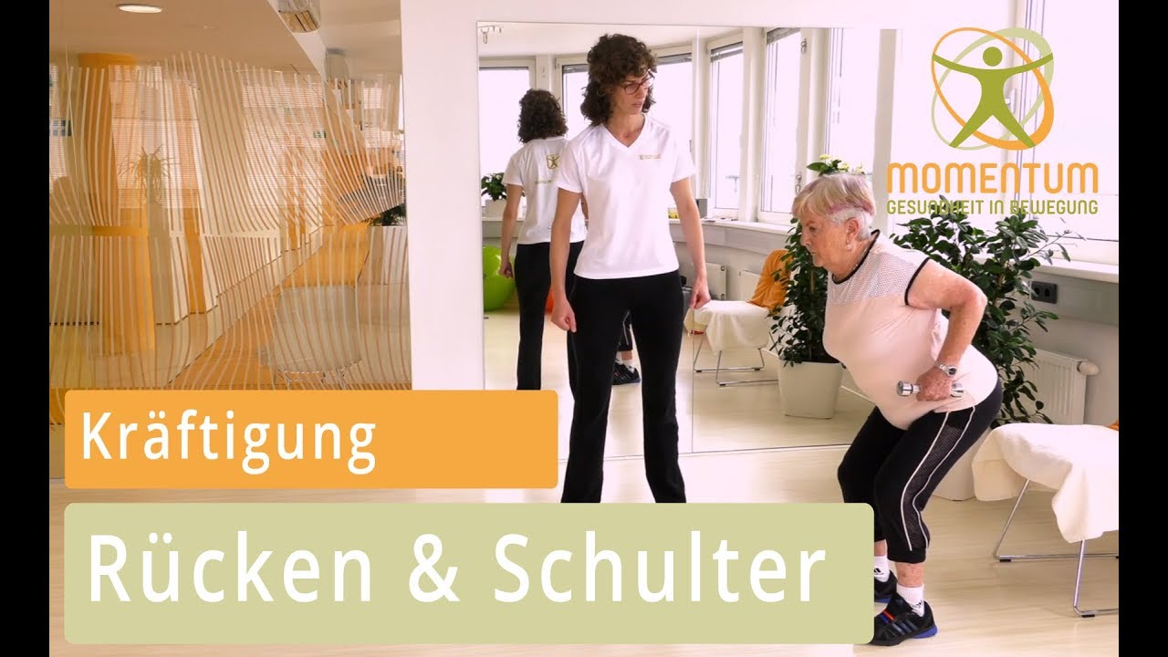 Rücken, Schulter und Arme - Kräftigung - YouTube